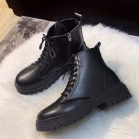 Bottines pour femmes, nouvelle collection automne-hiver 2026, bottes polyvalentes en grandes tailles, style britannique, nouvelles chaussures pour femmes