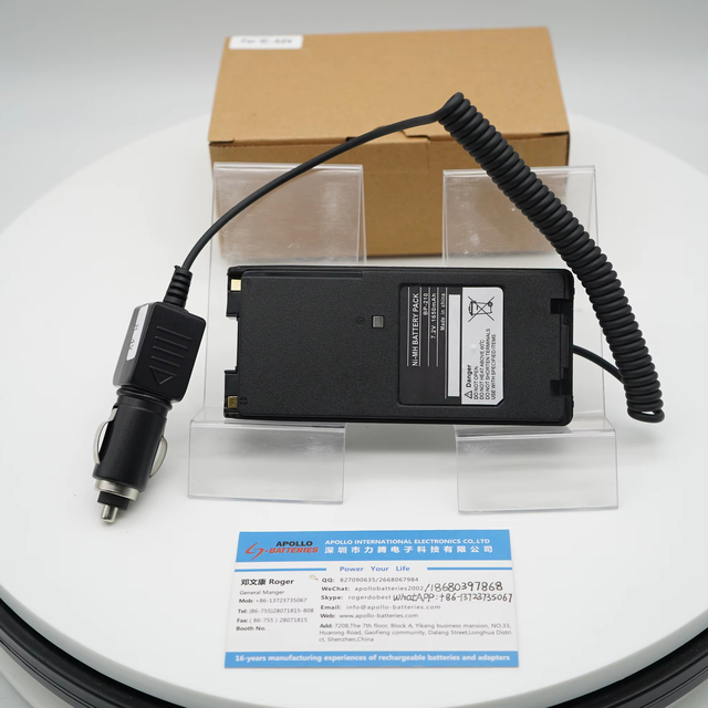 Car Charger Battery Eliminator for Icom Radio IC-A6 IC-A24 IC-F3GT IC-F11 F3GS
