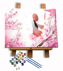 Dipinto a olio con numeri personalizzati pittura a olio ecologica su tela per stampa digitale moderna tela di lino - Product Image 1