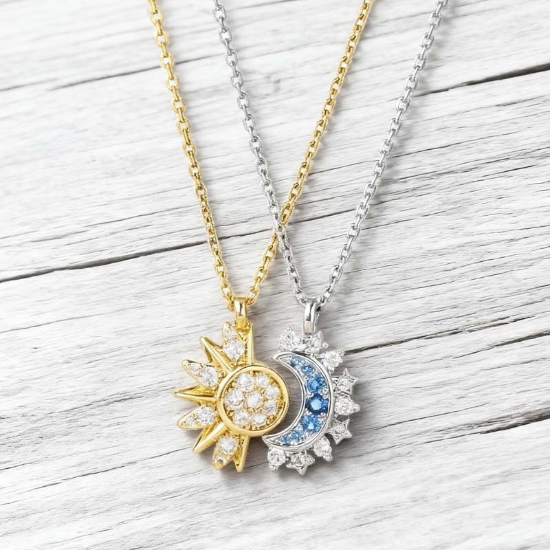 Gold +Silver necklace
