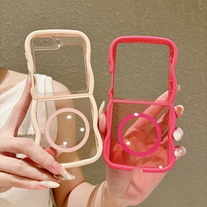 <span class=keywords><strong>Coque</strong></span> <span class=keywords><strong>de</strong></span> <span class=keywords><strong>téléphone</strong></span> magnétique scintillante 3D à bords ondulés, style coréen viral, en forme <span class=keywords><strong>de</strong></span> toast, pour <span class=keywords><strong>Samsung</strong></span> <span class=keywords><strong>Galaxy</strong></span> Z Flip 8 Z Flip 7, vente en gros - Product Image 5