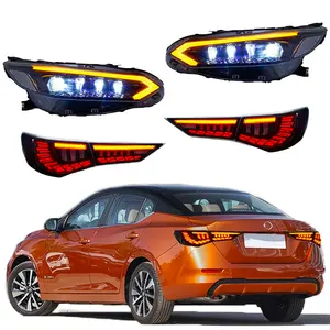 Оптовая продажа, светодиодные задние фары для NISSAN SENTRA SYLPHY, передние задние фары автомобиля, система автоматического освещения