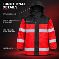 Combinaison de pluie imperméable en PVC réfléchissant et léger avec capuche et pantalon pour travaux routiers, moto, escalade, activités de plein air, vêtements de pluie pour adultes