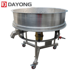 मिट्टी के लिए उच्च आवृत्ति मिनी मोबाइल आटा स्लरी गोल चारों ओर कंपन स्क्रीन सीव मशीन - Product Image 2