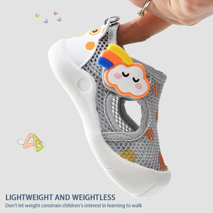 <span class=keywords><strong>Scarpe</strong></span> Estive per Bambini <span class=keywords><strong>con</strong></span> Suola Morbida Antiscivolo, Sandali Traspiranti in Rete per Passeggiate all'Aperto - Product Image 3