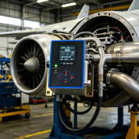 Analyseur industriel en ligne de particules et d'humidité d'huile ISO4406 pour l'aviation, les systèmes hydrauliques, les transformateurs et les turbines, avec écran OLED large