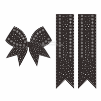 Personnalisé Cristal Rouge Cristal Hot Fix Chaleur Strass Transfert Bling Applique Prêt à Presser pour Cheer Bow Strip Danse Cheveux Noeud Papillon