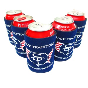 <b>Collapsible</b> Foldable Can Cozy Beer Coolies Stubby Holder Neoprene Can Cooler with Custom Logo s - Product Image 4