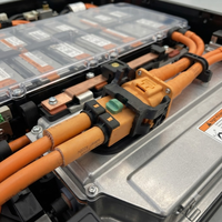 Connecteur EV haute tension personnalisé 2 broches 8 mm IP67 étanche avec HVIL pour batterie de véhicule électrique et PDU