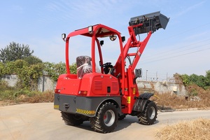 Minicargadora Económica HT906 con Rueda Delantera y Retroexcavadora, con Pala, Cargadora a Batería para Granja y Construcción - Product Image 6