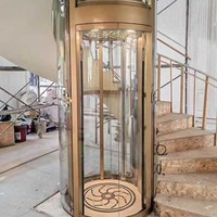 Ascenseur résidentiel pour villa, ascenseur pour maison de luxe, ascenseur privé pour résidence, ascenseur domestique pour villa