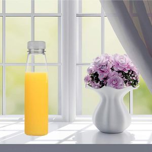 Bouteille en plastique PET pour jus 60ml 120ml 250ml 500ml 1000ml, qualité alimentaire, logo personnalisé, recyclable, pour emballage de boissons froides et jus - Product Image 4
