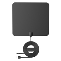 Antenne télécom ANTUKO, vente chaude, antenne TV numérique 1080P 4K, chaînes numériques gratuites, TV numérique intérieure HD UHF VHF 25 DBI
