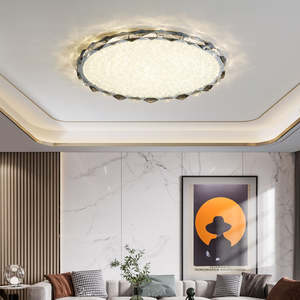 Plafonniers LED de luxe modernes Nouveau style Cristal moderne pour la maison Salon Nouveauté Base en métal pour la maison et le bureau - Product Image 3