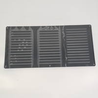 Grille de ventilation en aluminium multicolore pour armoire, fabrication de tôlerie, pour le refroidissement des boîtes de distribution