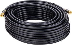 Cable Coaxial JinJin Quad Shield RG6 de Cobre Sólido para Smart TV, 100m, Revestimiento de PVC, Uso en Exteriores, para Receptores de TV Satelital CATV/<span class=keywords><strong>MATV</strong></span>/CCTV - Product Image 3