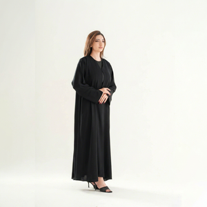 Robe Abaya musulmane de luxe légère et modeste de bonne qualité pour femmes élégantes, à porter au quotidien - Product Image 1