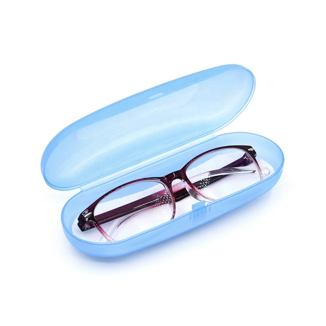 Bestpackaging Fashion Cheap Plastic Spectacle Glasses case Transparent Sunglasses Box Clear Eyeglasses case