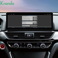 Sistema de Audio Estéreo para Automóvil Krando con Pantalla Android de 12.3 Pulgadas para Honda Accord 10 2018-2022, Reproductor Multimedia con Android Carplay