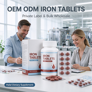 Compresse di Ferro con Ingredienti Naturali e Oltre il 30% di <span class=keywords><strong>Sostanze</strong></span> Attive per Supportare un Livello Sano di Energia nel Sangue, Integratore Alimentare per Adulti - Product Image 1