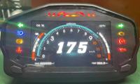 INSTRUMEN MOTOR TFT BARU UNIVERSAL untuk SEMUA KENDARAAN DAPAT MENSETEL DATA VERSI CHINA/INGGRIS 1/2/4 Silinder MOTOR SPEDOMETER