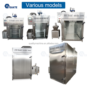 Poisson fumoir commerce <span class=keywords><strong>pas</strong></span> <span class=keywords><strong>cher</strong></span> poisson-chat petit entièrement automatique fumeur viande Machine à fumée four à fumée four machines de traitement de la viande - Product Image 5