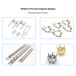 Qualité supérieure Matériau de couleur personnalisé Traitement de surface Acier inoxydable Pièces de machine d'estampage à chaud automatique - Product Image 6