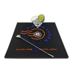 Factory Professional Non Slip Silicone Multi Purpose Mat Heat Resistant Waterproof For Kitchen <b>Bar</b> Home And Commercial Use - Product Image 6