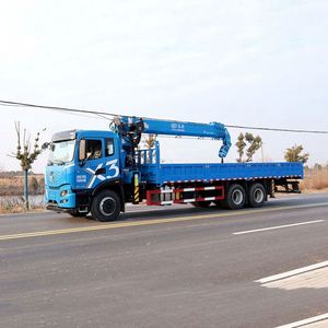 Dongfeng 6*4 Heavy Duty Truck Mounted Crane with 12 Ton Straight Boom Crane, Strong <b>Power</b> Fast Start for Construction Hoisting - Product Image 3