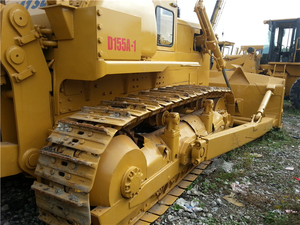รถดันดินตีนตะขาบ Komatsu D155A-1 มือสองจากญี่ปุ่นแท้ เครื่องยนต์ SAA6D140E รถดันดินขนาดใหญ่ 38.7 ตัน สำหรับงานก่อสร้างปรับระดับพื้นดิน - Product Image 5