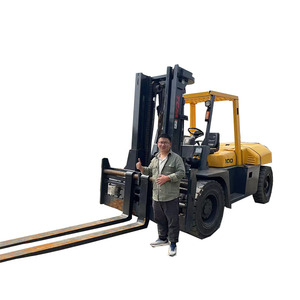 Offre Spéciale TCM 100 10 tonnes chariot élévateur diesel multifonctionnel de haute qualité utilisé à bas prix en vente fabriqué au Japon avec boîte de vitesses centrale - Product Image 1