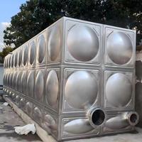 Réservoir d'eau en acier inoxydable 304 avec une capacité de 1000 L/heure pour les hôtels et les fermes Garantie de 3 ans