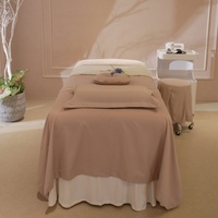 Ensemble de literie pour table de massage et de physiothérapie Khaki Beauty