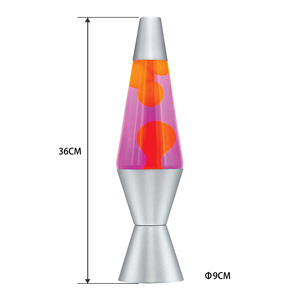 Nhà Máy Trực Tiếp Thủy Tinh Sáp Đèn 30W Chai Nhôm Cơ Sở Ánh Sáng Ban Đêm Rõ Ràng Chất Lỏng Mini Tên Lửa Bảng Ánh Sáng Long Lanh LED Dung Nham Đèn - Product Image 6