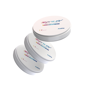 Blocco di <span class=keywords><strong>Zirconia</strong></span> Multistrato Pre-Colorato Aidite 3D Pro CAD/CAM per Laboratorio Odontotecnico - Materiali Dentali - Product Image 4