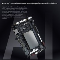 Motherboard RK3576 Berdaya Komputasi Tinggi untuk Kecerdasan Buatan, Layar Ganda 4K EDP LVDS, Mesin Periklanan, Komunikasi Manusia-Komputer