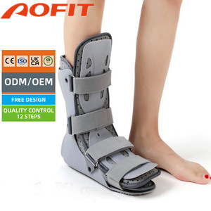 Bota Ortopédica de Soporte para Pie con Correas Ajustables para Después de Cirugía, Zapatos de Recuperación de Esguince de Tobillo - Product Image 1