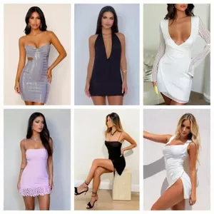 Vente en gros de vêtements pour femmes, déstockage de mode, hauts, robes, pantalons en coton/polyester pour adultes, tailles mixtes, expédition aléatoire - Product Image 5