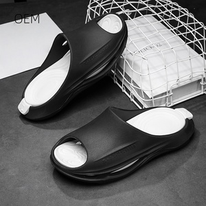 Pantofole estive personalizzate alla moda EVA lussuose con motivo animale ricamato con Logo <span class=keywords><strong>Laser</strong></span> con Design morbido per scivoli sportivi aumentati - Product Image 2