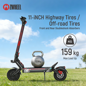 Alcance de 50 millas, velocidad máxima de 42 mph, motores duales de 2000W – Scooter eléctrico GT1LITE - Product Image 6