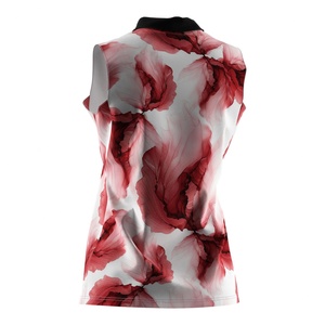 Polo sans manches slim fit pour femme, tissu respirant à séchage rapide, idéal pour un style de vie actif et les tenues quotidiennes - Product Image 6