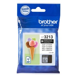 ชุดตลับหมึกเครื่องพิมพ์โคนไอศกรีมสีดำ LC3213BK - Product Image 1