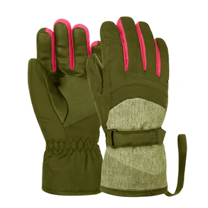 Guantes de Esquí para Invierno, Guantes Aislantes de Primera Calidad, Protección contra el Frío para Deportes, con Cierre de Muñeca Ajustable y Seguro - Product Image 1