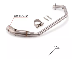 Tubo de Escape de Motocicleta de Alta Calidad, Tubería de Cabezal Delantero, Piezas del Sistema de Escape para <span class=keywords><strong>CBR125</strong></span> - Product Image 3