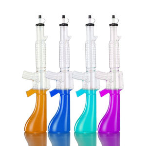 Rifles Design 1L Yard Cup Wholesale Disposable Slush Cups XXL Size Fair Novelty Drinkware with Lid and Straw - Product Image 1