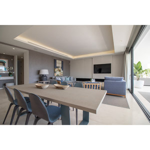 Diseño interior moderno de villa con estructura de acero ligero para espacios habitables de villas - Product Image 3