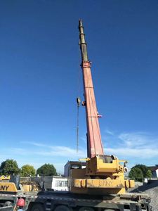 Grue mobile d'occasion Sany 50 tonnes, modèle 2023, hauteur de levage 60m, moteur et boîte de vitesses Weichai, faible consommation de carburant, haute efficacité - Product Image 6