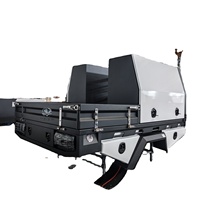 Remplacement de la benne et du toit ouvrant de la camionnette UTE Aluminium Summit Expedition avec revêtement en poudre