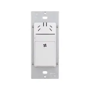 Single Pole Automatic Humidity Control Wall Sensor Switch And Fan Control