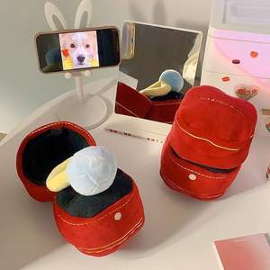 Petit livre rouge même Style diamant proposition bague ensemble Super doux en peluche ours taille géante créatif cadeau d'anniversaire petite amie - Product Image 2